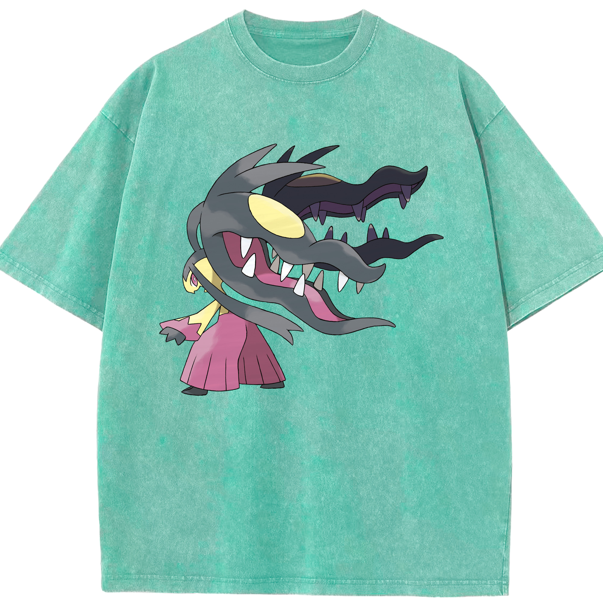 （画像用） ポケットモンスター Pokémon 綿100% ヴィンテージ風 半袖Tシャツ（フロントプリント）